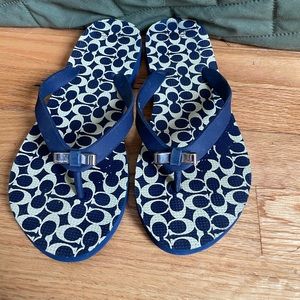 Coach Flip Flops